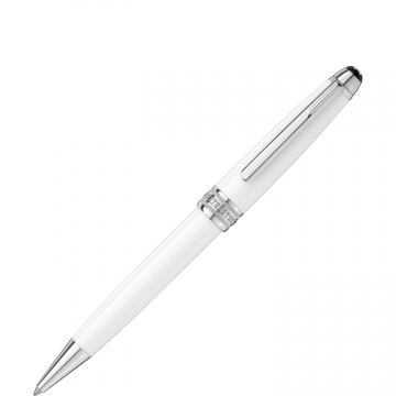 モンブラン（pen&leather） マイスターシュテュック ホワイトソリテール クラシック ボールペン
