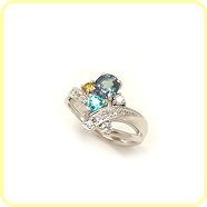 リフォームした指輪