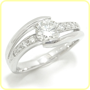 リフォームした指輪